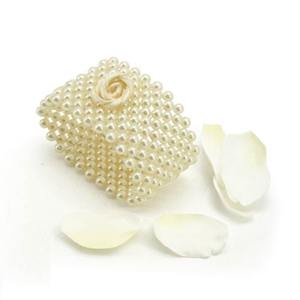 Pearl Bracelet Large 4cm Wide - Ivory (62405)