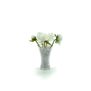 Oceans Glassware: Glass Flared Vase 12TDx8BDx20Hcm - Clear (02-FLARE20)