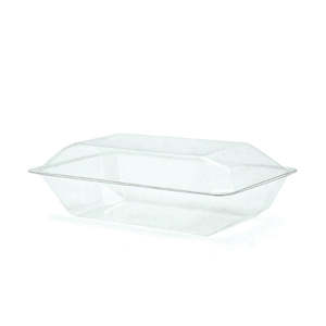 PVC Clam Shell Corsage Box 22.5Lx12Wx7Hcm Pk/10 - Clear