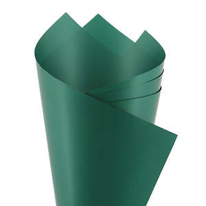 Direct: Pearlwrap Sheet 60x50cm (60mu) Pk/50 - Dark Green/Dark Green