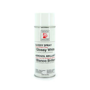 Oceans Accessories Floral Spray: Design Master Glossy Spray 340gm - Glossy White (626)