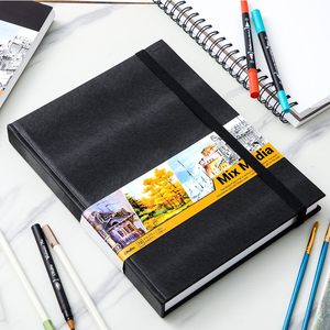 Art Pads Sketchbooks: Ohuhu Mixed Media Pad, Art Sketchbook, 78 sheets, 275x210mm