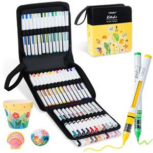 Acrylic Markers: Ohuhu Kahuku 48 Direct-ink Acrylic Paint Markers, Bullet Tip
