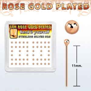 Products: Rose Gold Plated Seamless Ring