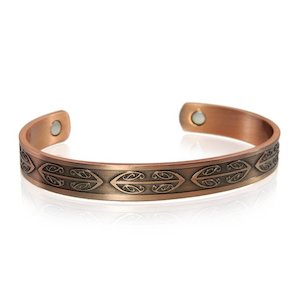 Copper Bracelet - KCB197- Two tone twist