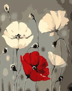 Paint by Number - Emerging Red