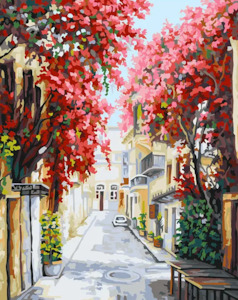 Frontpage: Paint by Number - Down the Lane