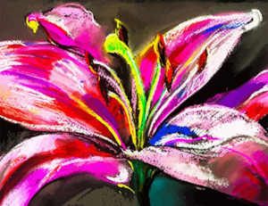 Made To Order Abstract: Paint by Number - Lily Bright