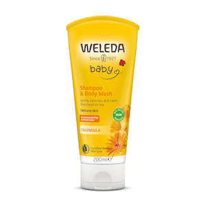 Maternity: Weleda Calendula Shampoo & Body Wash, 200ml