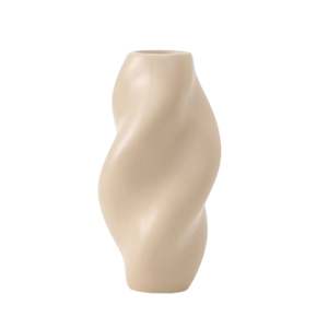 Forme Vase Collection: Twist Vase - Cream