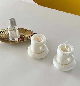Cup Candle - White