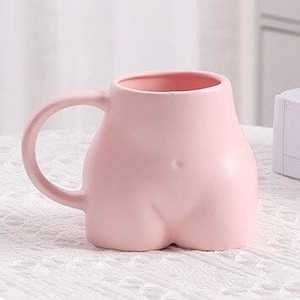 Artistic Homeware: Juicy Booty Mug - Pink