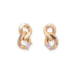 Infinity knot earrings