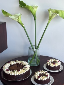 Ginger & Sour Cherry Cake