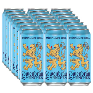 Germanybeer: Lowenbrau Original Lager 5.2% 500ml Can - 24 Pack