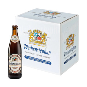 Germanybeer: Weihenstephan Hefe Weiss Dunkel 5.3% 500ml x 12 Pack