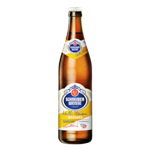 Wheat: Schneider Weisse Tap 1 Helle Weisse Weissbier 4.9% 500ml