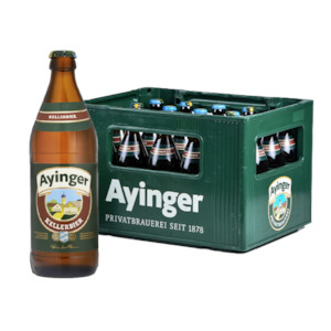 Ayinger Kellerbier Lager 4.9% 500ml - 20 Pack