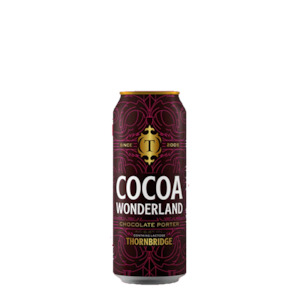 Dark Beers: Thornbridge Cocoa Wonderland Chocolate Porter 6.8% 440ml Can