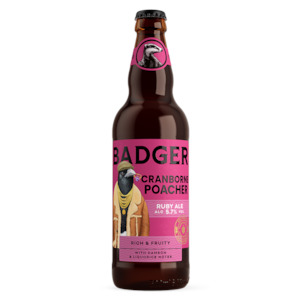 Badger: Badger Cranborne Poacher Ruby Ale 5.7% 500ml