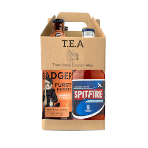 United Kingdom England: True English Ales Gift Pack 4 x 500mls