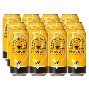 Beerswelove: Boddingtons Draught Bitter Beer Can 440ml - 12 Cans