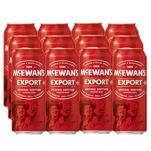 Beerswelove: McEwan's Export Original Scottish Premium Beer Can 500ml - 12 Cans