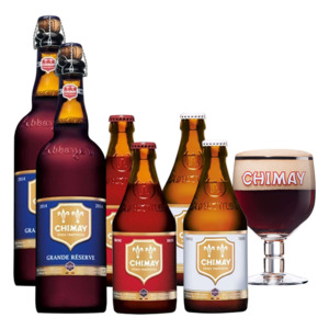 Beer Bargains: Chimay Bundle Pack - 6x Beers with 1x Chimay 330ml Glass