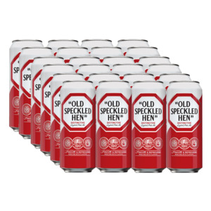 Greene King Old Speckled Hen 4.8% 500ml Can - 24 Pack