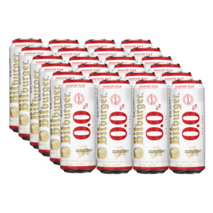 Beerswelove: Bitburger Drive 0.0% Zero Alcohol 500ml Can - 24 Pack