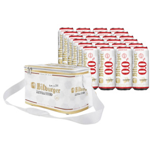 Beer Bargains: Bitburger Drive 0.0% Zero Alcohol 500ml 24 Pack & Official Cooler Bag