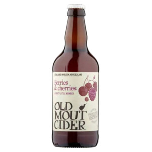 United Kingdom England: Old Mout Berries & Cherries 4.0% Cider 500ml