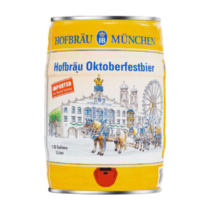 Beerswelove: Hofbrau Oktoberfest 6.3% - 5 Litre Mini Keg