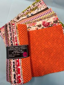 Products: 100% Cotton Craft – 80 Piece Pack Jelly Rolls – 20cm x 30cm Square Piece – All Colours – per Roll – Moreland Fabrics