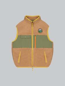 Clearance: Range Fleece Vest - Tussock