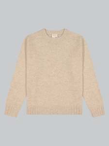 All: Woollen Knit Sweater - Pebble