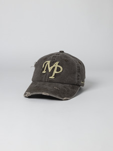 Headwear: Distressed Dad Cap - Brown