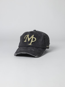 Headwear: Distressed Dad Cap - Black