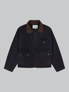 Cropped Hunting Coat - Black