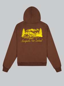 All: Mackenzie Hooded Sweatshirt - Brown