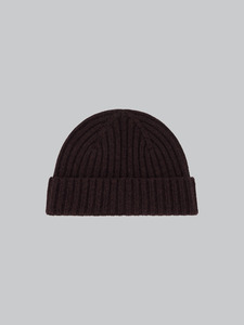 Wool Beanie - Brown
