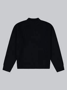 Merino High Neck - Black