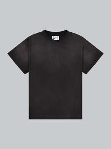 Sun-Faded Pima Tee - Black