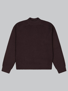 Merino High Neck - Brown