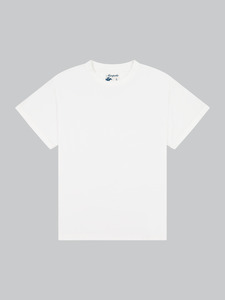 Sun-Faded Pima Tee - White