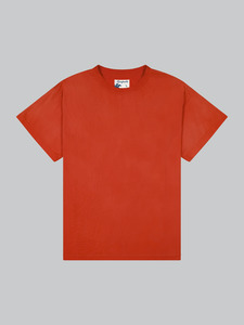 Sun-Faded Pima Tee - Red