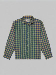 New Arrivals: Flannel Shirt - Blue Check