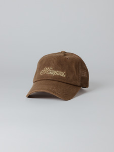 Headwear: Waxed Dad Trucker - Brown