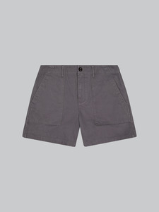 New Arrivals: Fatigue Shorts - Charcoal Herringbone