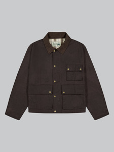 New Arrivals: Cropped Highland Coat - Waxed Brown